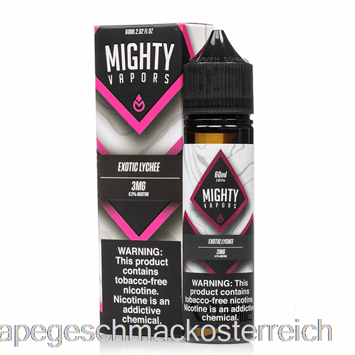 Exotische Litschi - Mächtige Dämpfe - 60ml 6mg Vape-Geschmack